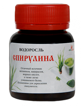 Водоросль "Спирулина"