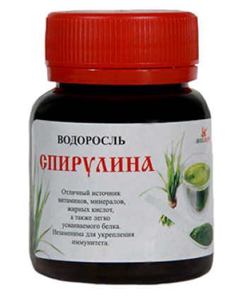 Водоросль "Спирулина"