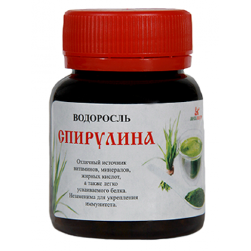Водоросль "Спирулина"