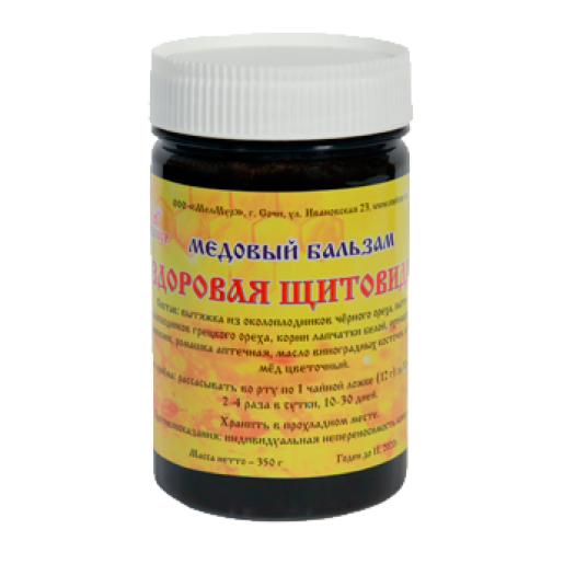  Медовый бальзам "Здоровая щитовидка" 350г