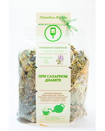  Травяной напиток "При сахарном диабете" 130г